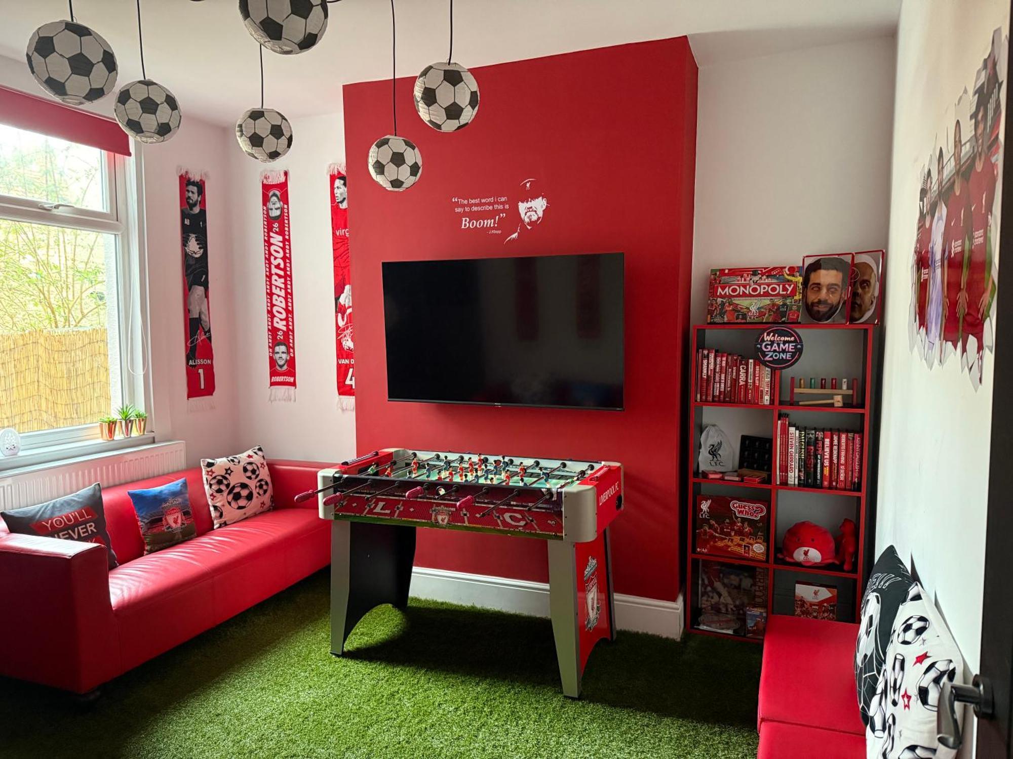 Villa Anfield Abode - Entire Lfc Themed House Liverpool Esterno foto